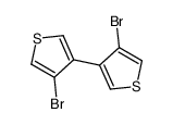 4,4'-二溴-3,3'-联噻吩结构式