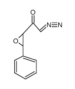 2-diazo-1-(3-phenyl-oxiranyl)-ethanone结构式