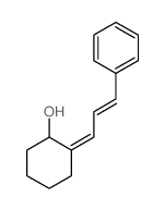 Cyclohexanol,2-(3-phenyl-2-propen-1-ylidene)- Structure