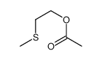 2-(methyl thio) ethyl acetate structure