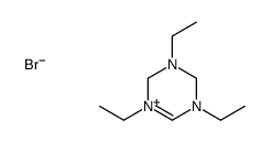1,3,5-triethyl-2,4-dihydro-1,3,5-triazin-1-ium,bromide Structure