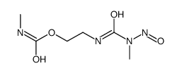 2-[[methyl(nitroso)carbamoyl]amino]ethyl N-methylcarbamate Structure