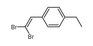 4-Ethyl-β,β'-dibromostyrene Structure