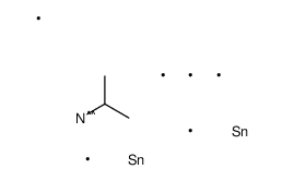 N,N-bis(trimethylstannyl)propan-2-amine结构式