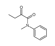 N-methyl-2-oxo-N-phenylbutanamide结构式