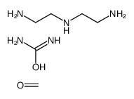 N'-(2-aminoethyl)ethane-1,2-diamine,formaldehyde,urea Structure