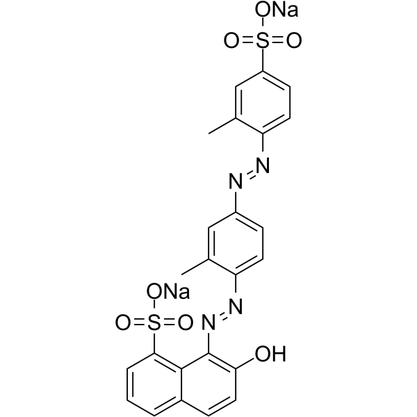 酸性猩红7B结构式