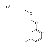 lithium,1-(methoxymethoxy)-3-methylbenzene-6-ide结构式