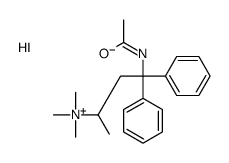 (4-acetamido-4,4-diphenylbutan-2-yl)-trimethylazanium,iodide结构式