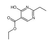 ethyl 2-ethyl-6-oxo-1H-pyrimidine-5-carboxylate Structure