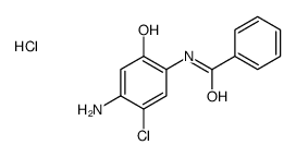 N-(4-amino-5-chloro-2-hydroxyphenyl)benzamide,hydrochloride Structure