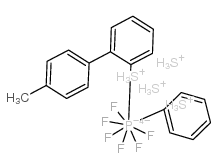 4-甲基苯基二苯基硫鎓六氟磷酸盐结构式