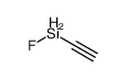 ethynyl(fluoro)silane Structure