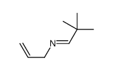 2-Propen-1-amine, N-(2,2-dimethylpropylidene)-, (E)- Structure