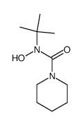 N-Piperidinocarbonyl-N-tert.-butyl-hydroxylamin结构式