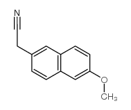 2-(6-甲氧基萘-2-基)乙腈结构式