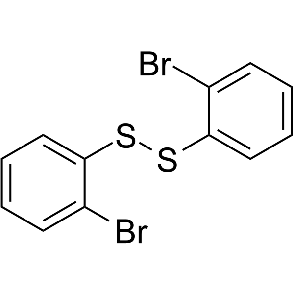 1-bromo-2-(2-bromophenyl)disulfanyl-benzene结构式