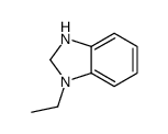 1-ethyl-2,3-dihydro-1H-benzimidazole结构式