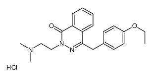 2-[2-(dimethylamino)ethyl]-4-[(4-ethoxyphenyl)methyl]phthalazin-1-one,hydrochloride结构式