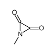 1-methylaziridine-2,3-dione Structure