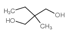1,3-Propanediol,2-ethyl-2-methyl- Structure