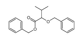 benzyl 3-methyl-2-phenylmethoxybutanoate结构式