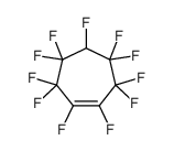 1,2,3,3,4,4,5,6,6,7,7-undecafluorocycloheptene Structure