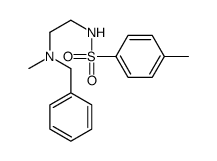 N-[2-[benzyl(methyl)amino]ethyl]-4-methylbenzenesulfonamide Structure