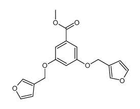 methyl 3,5-bis(furan-3-ylmethoxy)benzoate Structure