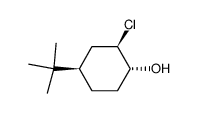 2-chloro-4-tert-butyl-cyclohexan-1-ol Structure