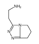 2-(6,7-二氢-5h-吡咯并[2,1-c] [1,2,4]三唑-3-基)乙胺结构式