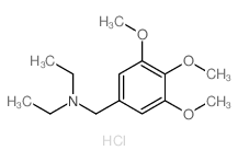 N-ethyl-N-[(3,4,5-trimethoxyphenyl)methyl]ethanamine Structure