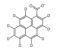 1-nitropyrene-d9 Structure