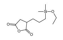 3-[3-[ethoxy(dimethyl)silyl]propyl]oxolane-2,5-dione Structure