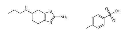 (S)-pramipexole p-toluenesulfonic acid结构式