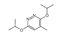3,6-diisopropoxy-4-methyl-pyridazine Structure