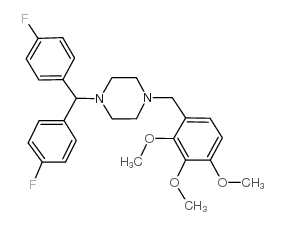 洛美利嗪结构式