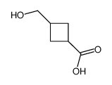 3-(羟基甲基)环丁烷羧酸结构式
