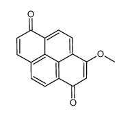 3-methoxypyrene-1,6-dione结构式