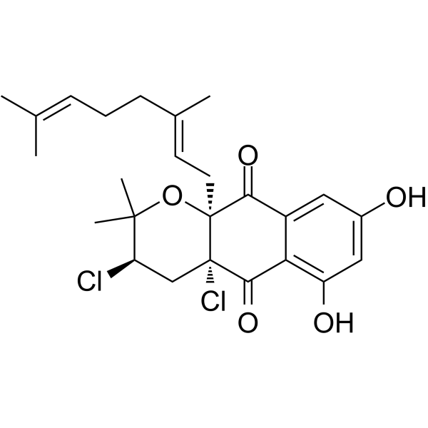 Napyradiomycin A1 Structure
