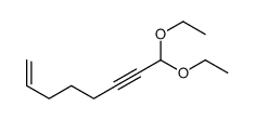 8,8-diethoxyoct-1-en-6-yne结构式
