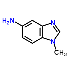 1-甲基苯并咪唑-5-胺结构式