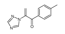 1-(4-methylphenyl)-2-(1,2,4-triazol-1-yl)prop-2-en-1-one结构式
