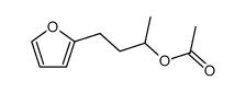 (+/-)-4-(2-furyl)-butan-2-ol acetate Structure