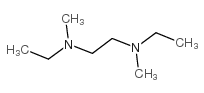 N,N’-二乙基-N,N’-二甲基乙烯二胺结构式