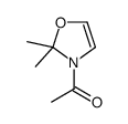 1-(2,2-dimethyl-1,3-oxazol-3-yl)ethanone Structure