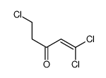 1,1,5-trichloropent-1-en-3-one结构式