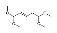 1,1,5,5-tetramethoxypent-2-ene结构式