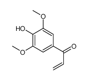 1-(4-hydroxy-3,5-dimethoxyphenyl)prop-2-en-1-one Structure