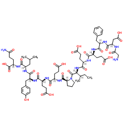 Hirudin (54-65) (desulfated) trifluoroacetate salt Structure